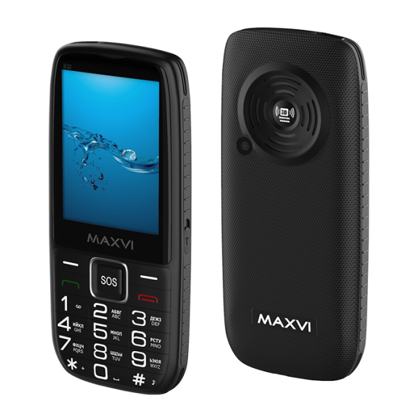 Купить Мобильный телефон Maxvi B32 black